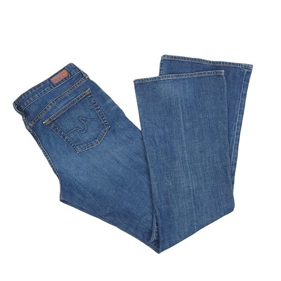 Adriano Goldschmied Denim Jeans Womens Size 32R Dark Wash Made In USA - Picture 5 of 12